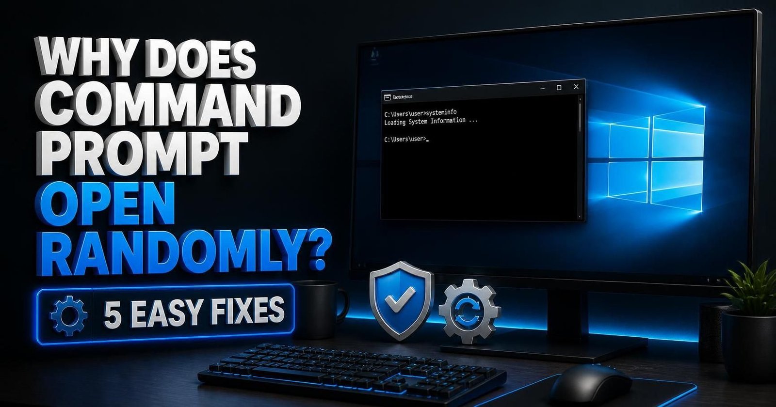 Why Does Command Prompt Open Randomly? 5 Easy Fixes
